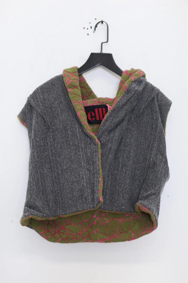 Vitelli reversible hooded vest FW23_VIT0087_D4_J4